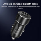 WK WP-C46 Staroad Series Vieyie 15W Dual-USB Car Charger, WP-C46 (Black), WP-C46 (Grey)