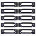 10 PCS for iPhone 7 Charging Port Retaining Brackets, For 7 Black, For 7 Gold, For 7 Rose Gold, For 7 Silver