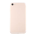Battery Back Cover Assembly with Card Tray for iPhone 7, For iPhone 7 (Full Assembly), For iPhone 7 (Jet Black), For iPhone 7