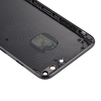 6 in 1 for iPhone 7 Plus (Back Cover + Card Tray + Volume Control Key + Power Button + Mute Switch Vibrator Key + Sign) Full Assembly Housing Cover (Jet Black), For iPhone 7 Plus Jet Black