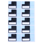 50 PCS for iPhone 7 Plus LCD Back Metal Plate Large Stickers