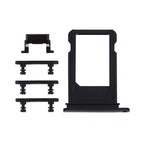 Card Tray + Volume Control Key + Power Button + Mute Switch Vibrator Key for iPhone 7 Plus, For iPhone 7 Plus