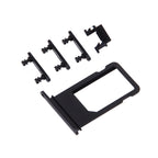 Card Tray + Volume Control Key + Power Button + Mute Switch Vibrator Key for iPhone 7 Plus, For iPhone 7 Plus