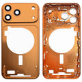 For iPhone 17 Pro Middle Frame Bezel Plate with Camera Lens Cover, For iPhone 17 Pro