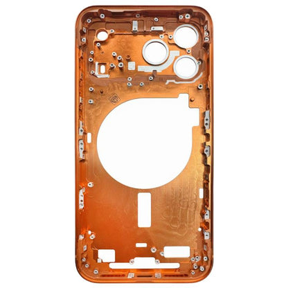 For iPhone 17 Pro Middle Frame Bezel Plate with Camera Lens Cover, For iPhone 17 Pro