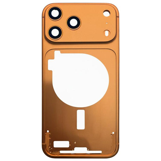 For iPhone 17 Pro Max Middle Frame Bezel Plate with Camera Lens Cover, For iPhone 17 Pro Max