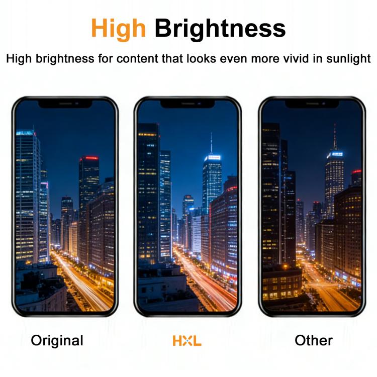 HXL Soft OLED Screen For iPhone 17, For iPhone 17