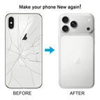 Back Housing Cover with Appearance Imitation of iP17 Pro for iPhone XR, For iPhone XS Max to iP17 Pro Max