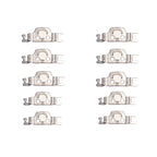 10 PCS for iPhone 7 Plus & 7 Volume Button / Power Button Retaining Brackets, For iPhone 7 Plus & 7