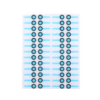 100 PCS Front Camera Sponge Foam Slice Pads for iPhone 8, For iPhone 8