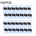 100 PCS LCD Display Flex Cable Black Adhesive Strip Sticker for iPhone 8, For iPhone 8