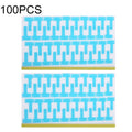 100 PCS LCD Flex Cable Double Adhensive Sticker for iPhone 8, For iPhone 8 (100 PCS)