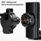 USAMS US-ZJ058 Retractable Gravity Car Holder for 4.7 - 7 inch Smartphones, ZJ058