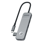 MOMAX DH17 7 in 1 ONELINK Travel Case Type-C to USB Docking Station HUB Adapter, DH17