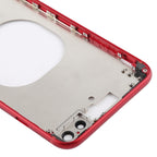 Transparent Battery Back Cover with Camera Lens Frame & SIM Card Tray & Side Keys for iPhone 8 Plus, For iPhone 8 Plus (Transparent Back), For iPhone 8 Plus (Transparent White), For iPhone 8 Plus(Transparent Gold), For iPhone 8 Plus(Transparent Red)