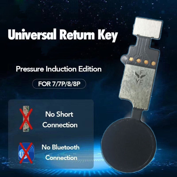 Home Button (3rd ) with Flex Cable (Not Supporting Fingerprint Identification) for iPhone 8 Plus / 7 Plus / 8 / 7, 3rd for iPhone 8 Plus / 7 Plus / 8 / 7