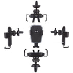 K81 10W QI Universal Rotating Gravity Induction Car Wireless Charging Mobile Phone Holder with Suction Cup, K81