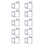 10 PCS Flash Light Positioning Ring for iPhone 8 Plus, For iPhone 8 Plus
