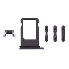 Card Tray + Volume Control Key + Power Button + Mute Switch Vibrator Key for iPhone 8 Plus , For iPhone 8 Plus, For iPhone 8P