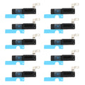 10 PCS for iPhone 8 Plus Earpiece Receiver Mesh Covers + Earpiece Receiver Adhesive Stickers, For iPhone 8 Plus (10 PCS)