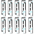 10 PCS Touch Panel Digitizer Adhesive for iPad 2 , For Apple iPad 2