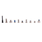 Complete Set Screws and Bolts for iPhone X, For iPhone X(Black), For iPhone X