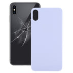 Easy Replacement Big Camera Hole Glass Back Battery Cover for iPhone X / XS, For iPhone X / XS (Not Disassemble)