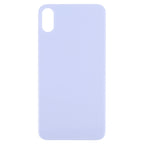Easy Replacement Big Camera Hole Glass Back Battery Cover for iPhone X / XS, For iPhone X / XS (Not Disassemble)