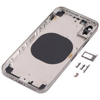 Back Housing Cover with Appearance Imitation of iP13 Pro for iPhone X, for iPhone X(Black)