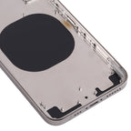 Back Housing Cover with Appearance Imitation of iP13 Pro for iPhone X, for iPhone X(Black)