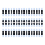 100 PCS Sensor Back Stickers for iPhone X, For iPhone X