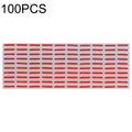 100 PCS Motherboard Water Damage Warranty Indicator Stickers for iPhone X, For iPhone X