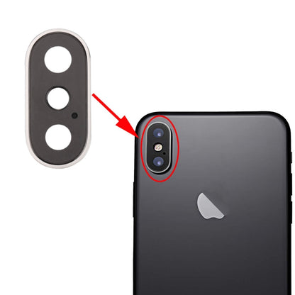 Rear Camera Lens Ring for iPhone X, For iPhone X