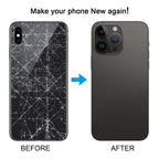 Back Cover with Appearance Imitation of iP14 Pro Max for iPhone XS Max, For iPhone XS Max to iP14 Pro Max
