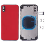 Battery Back Cover with Camera Lens Frame & SIM Card Tray & Side Keys for iPhone XS Max, For iPhone XS Max, For iPhone XS Max with Side keys, For iPhone XS Max with Camera Lens Frame