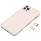Back Housing Cover with Appearance Imitation of iP13 Pro Max for iPhone XS Max, for iPhone XS Max(Gold), for iPhone XS Max(Blue, for iPhone XS Max(White), for iPhone XS Max(Black)