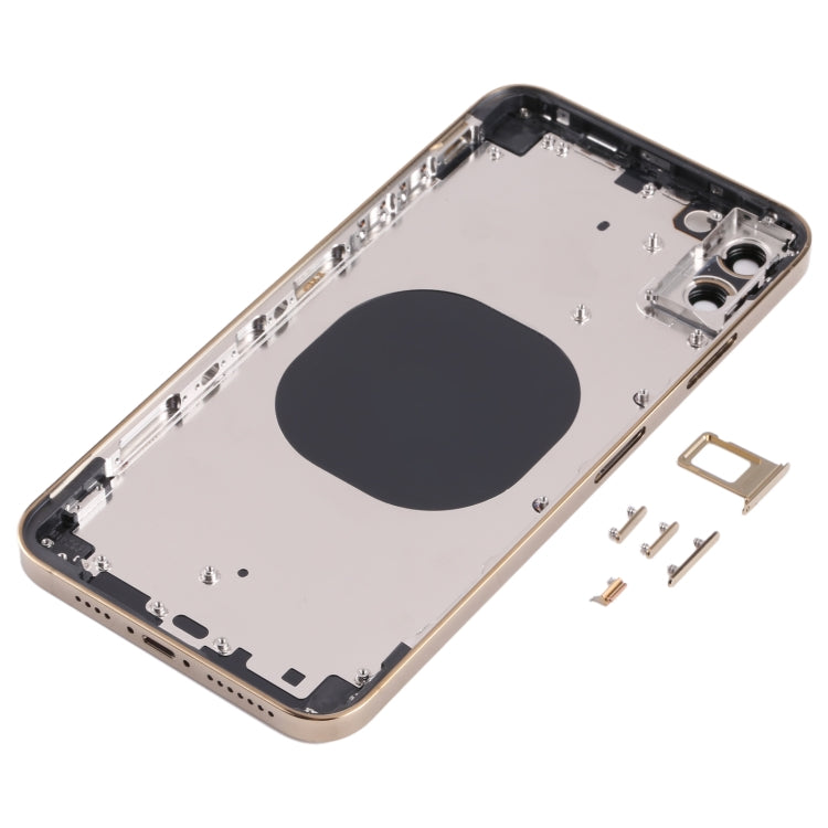 Back Housing Cover with Appearance Imitation of iP13 Pro Max for iPhone XS Max, for iPhone XS Max(Gold), for iPhone XS Max(Blue, for iPhone XS Max(White), for iPhone XS Max(Black)