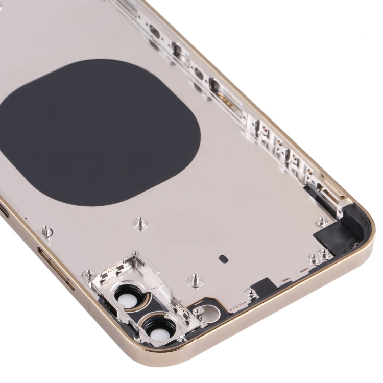 Back Housing Cover with Appearance Imitation of iP13 Pro Max for iPhone XS Max, for iPhone XS Max(Gold), for iPhone XS Max(Blue, for iPhone XS Max(White), for iPhone XS Max(Black)