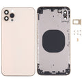 Back Housing Cover with Appearance Imitation of iP13 Pro Max for iPhone XS Max, for iPhone XS Max(Gold), for iPhone XS Max(Blue, for iPhone XS Max(White), for iPhone XS Max(Black)