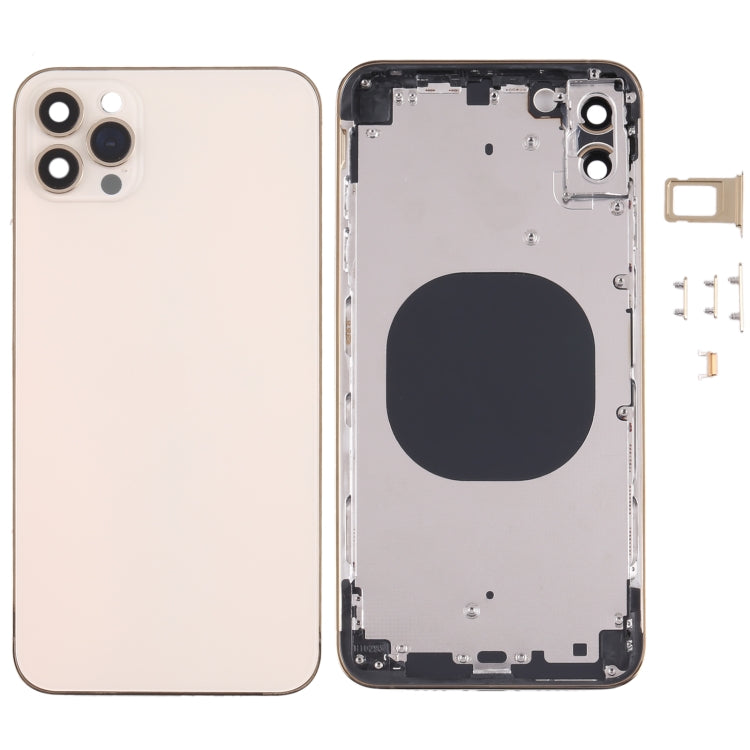 Back Housing Cover with Appearance Imitation of iP13 Pro Max for iPhone XS Max, for iPhone XS Max(Gold), for iPhone XS Max(Blue, for iPhone XS Max(White), for iPhone XS Max(Black)
