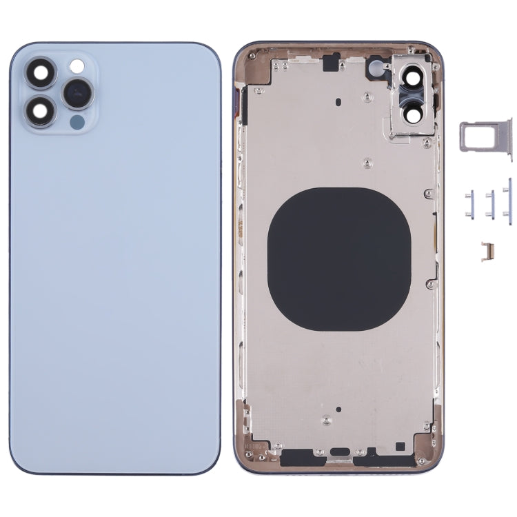 Back Housing Cover with Appearance Imitation of iP13 Pro Max for iPhone XS Max, for iPhone XS Max(Gold), for iPhone XS Max(Blue, for iPhone XS Max(White), for iPhone XS Max(Black)