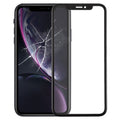 Front Screen Outer Glass Lens with Frame + OCA Optically Clear Adhesive for iPhone XR, For iPhone XR (Frame+OCA)
