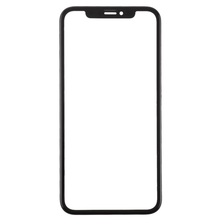 Front Screen Outer Glass Lens with Frame + OCA Optically Clear Adhesive for iPhone XR, For iPhone XR (Frame+OCA)