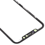 Front Screen Outer Glass Lens with Frame + OCA Optically Clear Adhesive for iPhone XR, For iPhone XR (Frame+OCA)