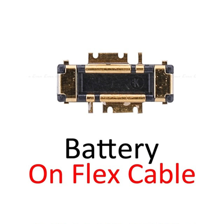 Battery FPC Connector On Flex Cable for iPhone XR, For iPhone XR
