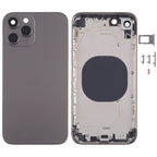 Stainless Steel Material Back Housing Cover with Appearance Imitation of iP13 Pro for iPhone XR, for iPhone XR(Black), for iPhone XR(Gold), for iPhone XR(Blue), for iPhone XR(White)