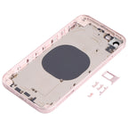 Back Housing Cover with Appearance Imitation of iP13 for iPhone XR, For iPXR to i13(Pink), For iPXR to i13(Red), For iPXR to i13(Black), For iPXR to i13(Blue), For iPXR to i13(Purple), For iPXR to i13(White), For iPXR to i13(Green)