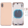 Battery Back Cover with Camera Lens Frame & SIM Card Tray & Side Keys for iPhone XS, For iPhone XS (Camera Lens+Side Keys), For iPhone XS with Side keys, For iPhone XS with Card Tray