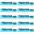 10 Sets Mainboard FPC Connector Sponge Foam Pads for iPhone XS, For iPhone XS