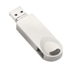 S29 3 in 1 32GB Micro USB + USB + 8 Pin Interface Metal Twister Flash Disk, 32GB